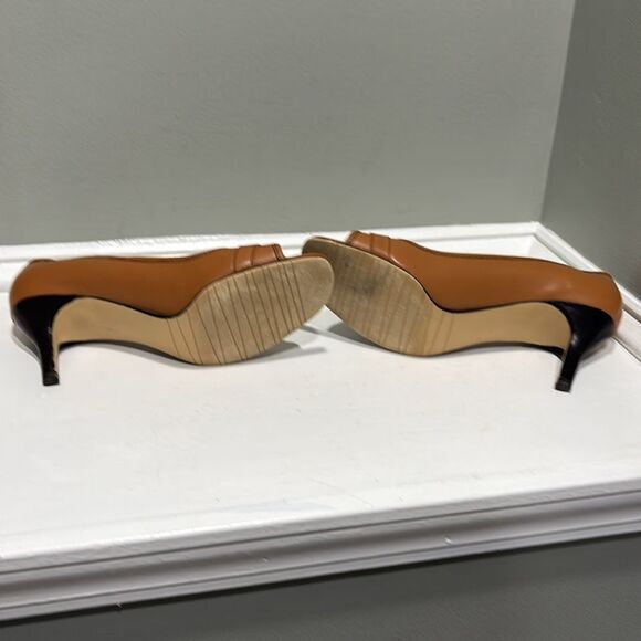 Karen Scott Open Toe Brown Women’s Mid-Heel Dress Shoe -size 9 - Picture 6 of 6